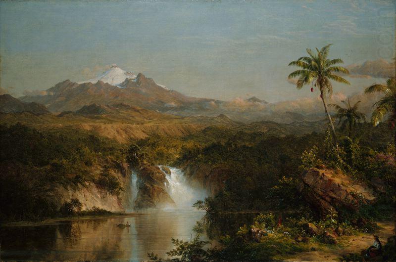Frederick Edwin Church View of Cotopaxi china oil painting image